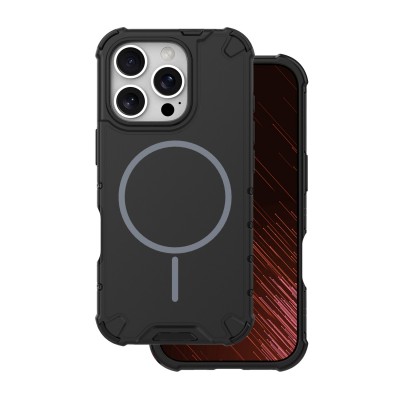 Defender 2in1 Mag cover за iPhone 16 Pro 6.3" черен