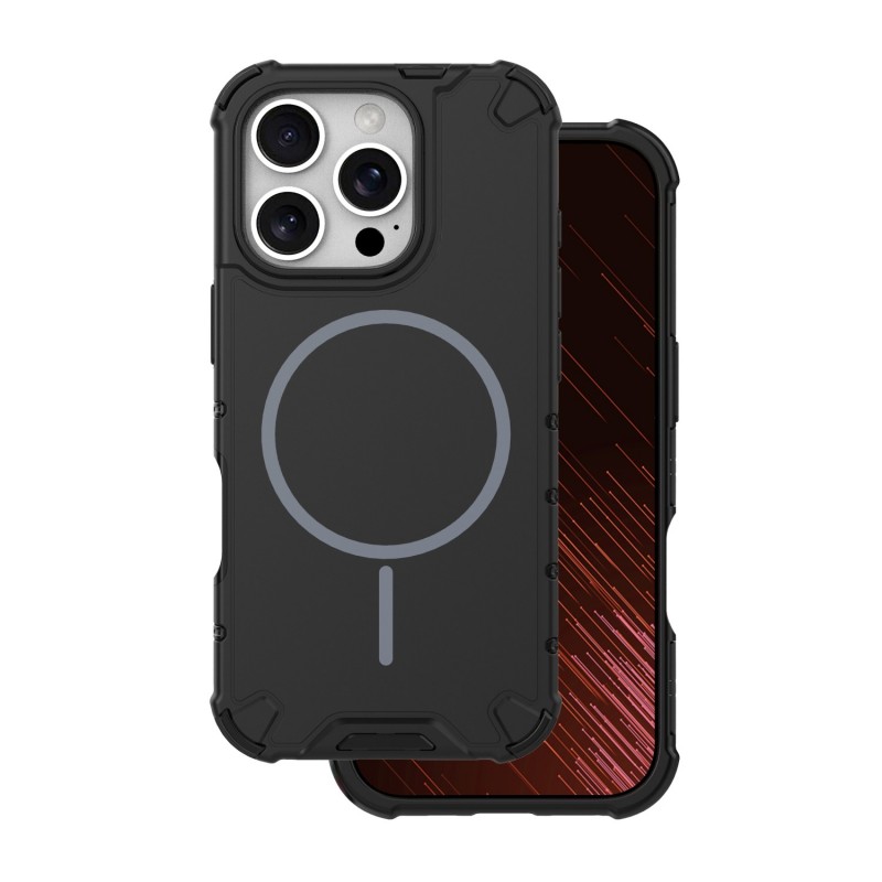Defender 2in1 Mag cover за iPhone 14 Pro 6.1" черен