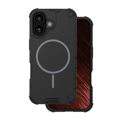 Defender 2in1 Mag cover за iPhone 16 6.1" черен