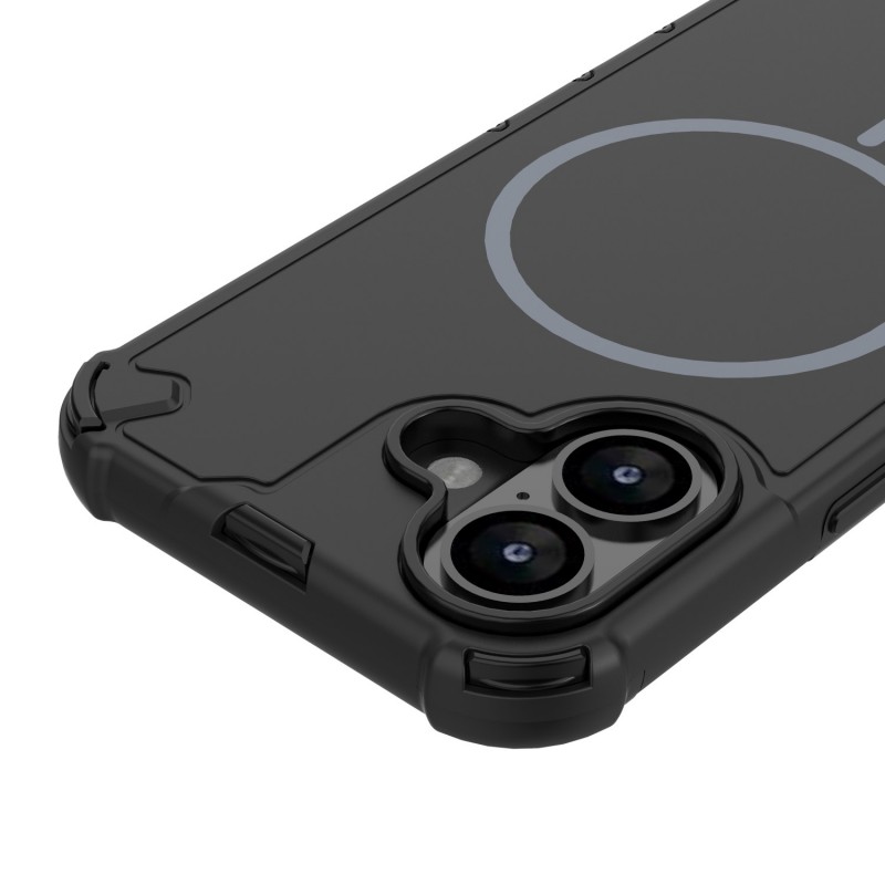 Defender 2in1 Mag cover за iPhone 16 6.1" черен