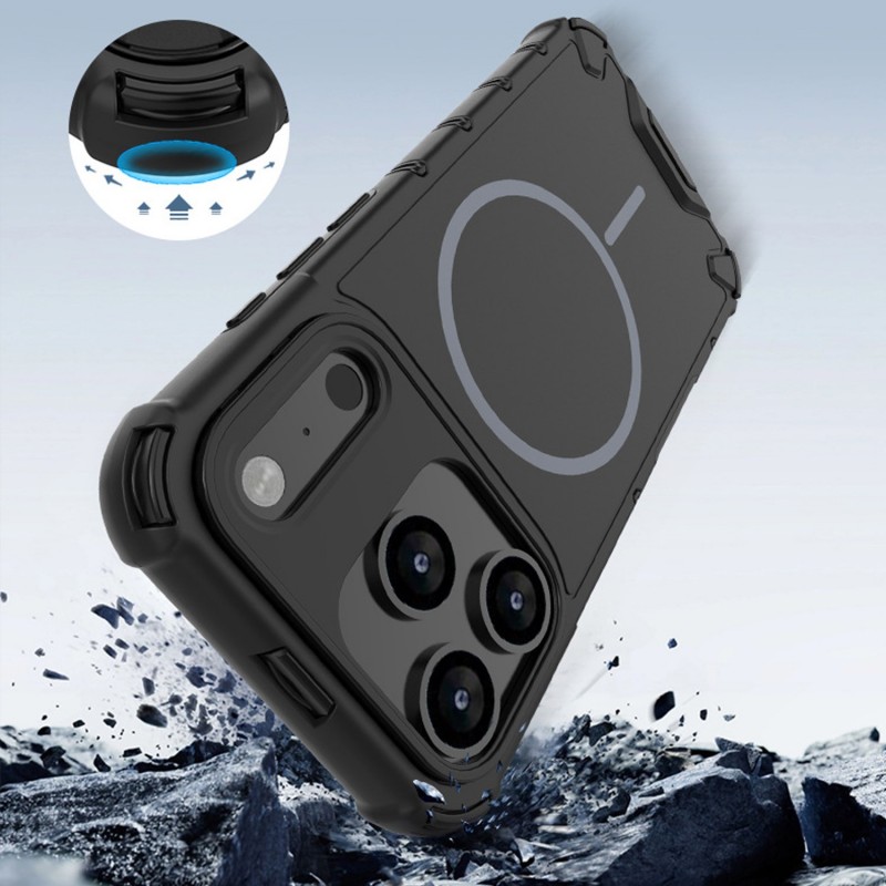 Калъф Defender 2in1 Mag за iPhone 17 Pro Max 6.9" черен