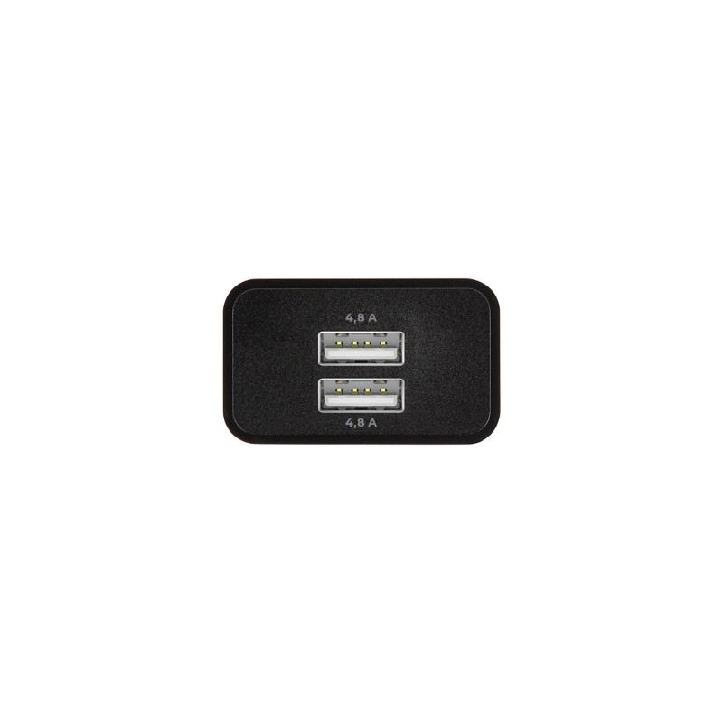 Maxlife MXTC-12 мрежово зарядно 2x USB 4.8A черно