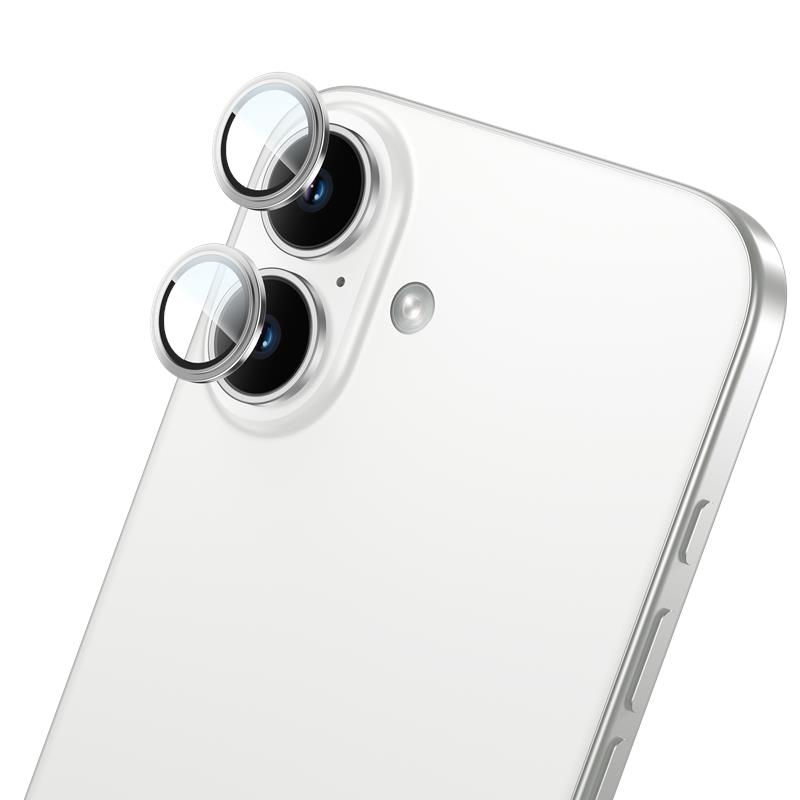 Yesido Lens Protector WB54 за iPhone 16 / 16 Plus, ЧЕРЕН / ЧЕРЕН