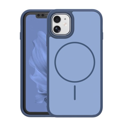 Калъф Frame Thin Mag за iPhone 11, тъмно син