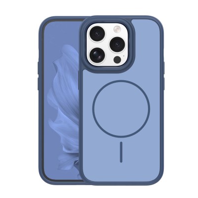 Оверлей Frame Thin Mag за iPhone 14 Pro 6.1" тъмно син