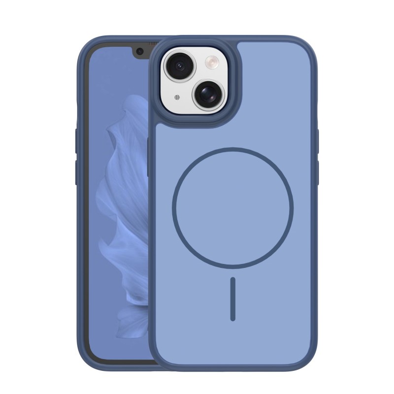 Овърлей Frame Thin Mag за iPhone 14 6.1" тъмно син