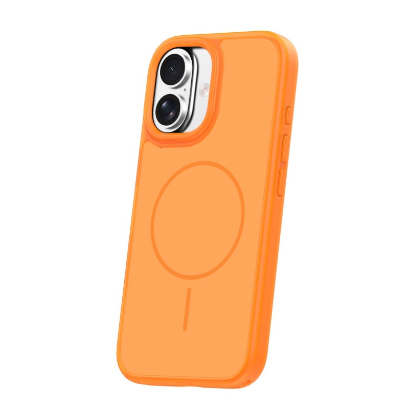 Овърлей Frame Thin Mag за iPhone 16 6.1" оранжев
