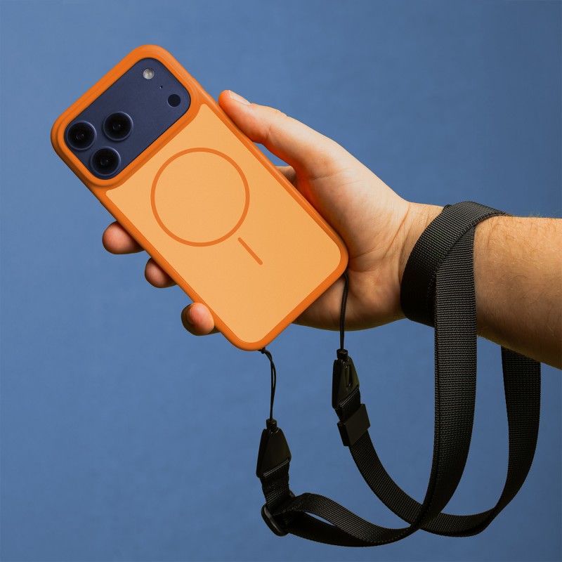 Овърлей Frame Thin Mag за iPhone 16 6.1" оранжев