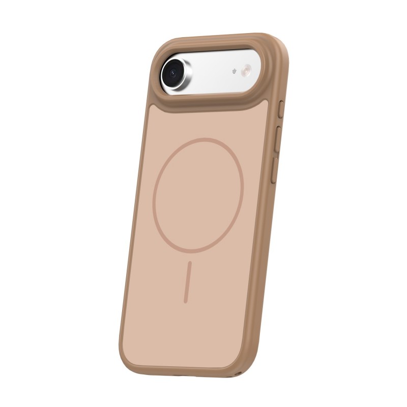 Калъф Frame Thin Mag за iPhone 17 Air 6.6" кафяв