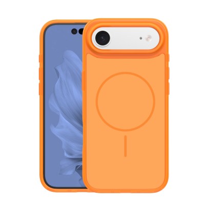 Калъф Frame Thin Mag за iPhone 17 Air 6.6" оранжев