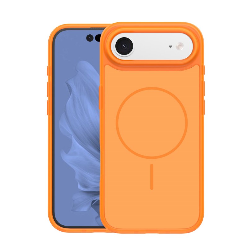 Калъф Frame Thin Mag за iPhone 17 Air 6.6" оранжев
