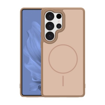 Овърлей Frame Thin Mag за Samsung Galaxy S26 Ultra кафяв
