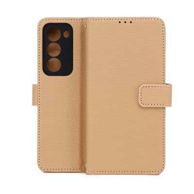 Калъф Smart Triangle за Oppo A5 5G кафяв