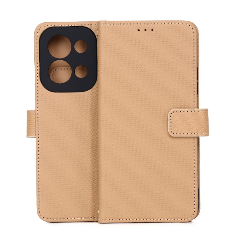 Smart Triangle Case за Xiaomi Redmi 15C 4G EU / 15C 5G EU (173.16 x 81.06 x 8.2 mm) кафяв