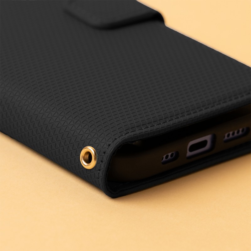 Калъф Smart Triangle за Motorola Edge 70 Fusion черен