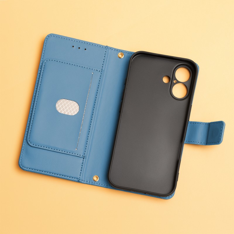 Калъф Smart Triangle за Honor 600 lite син