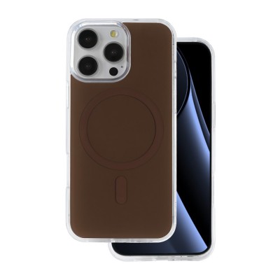 Калъф Lowkey Mag за iPhone 14 Pro 6.1" кафяв