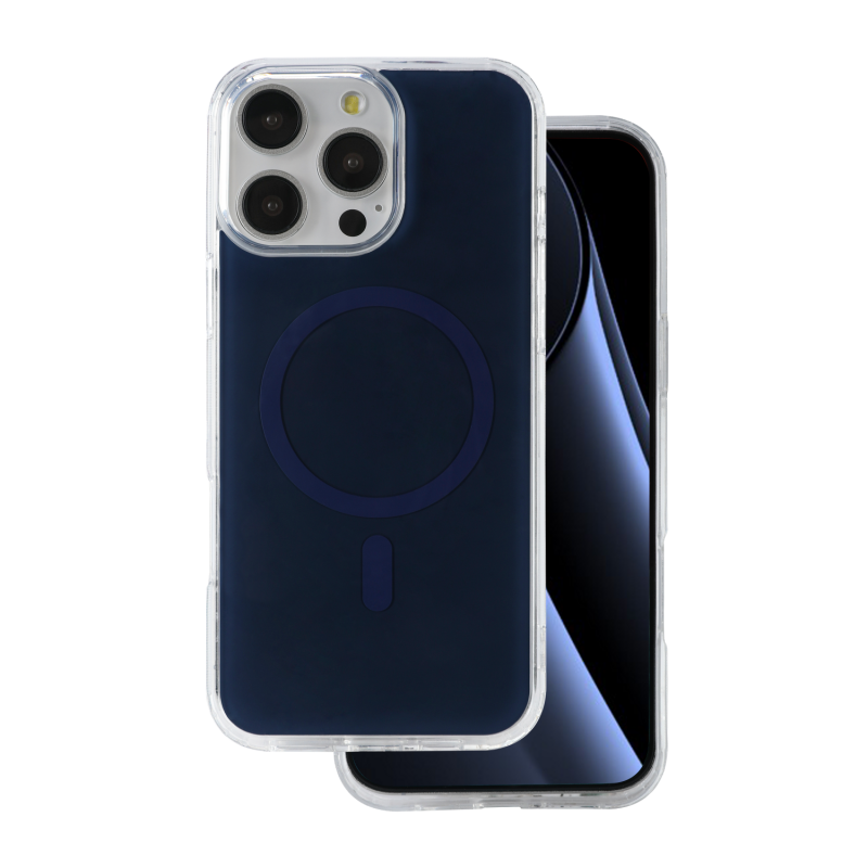 Калъф Lowkey Mag за iPhone 16 Pro Max 6.9" тъмно син
