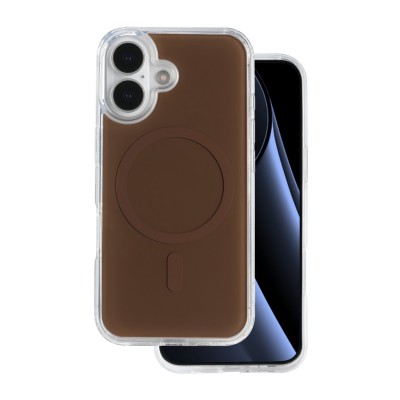 Калъф Lowkey Mag за iPhone 17 6.3" кафяв