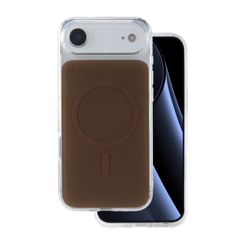 Калъф Lowkey Mag за iPhone 17 Air 6.6" кафяв