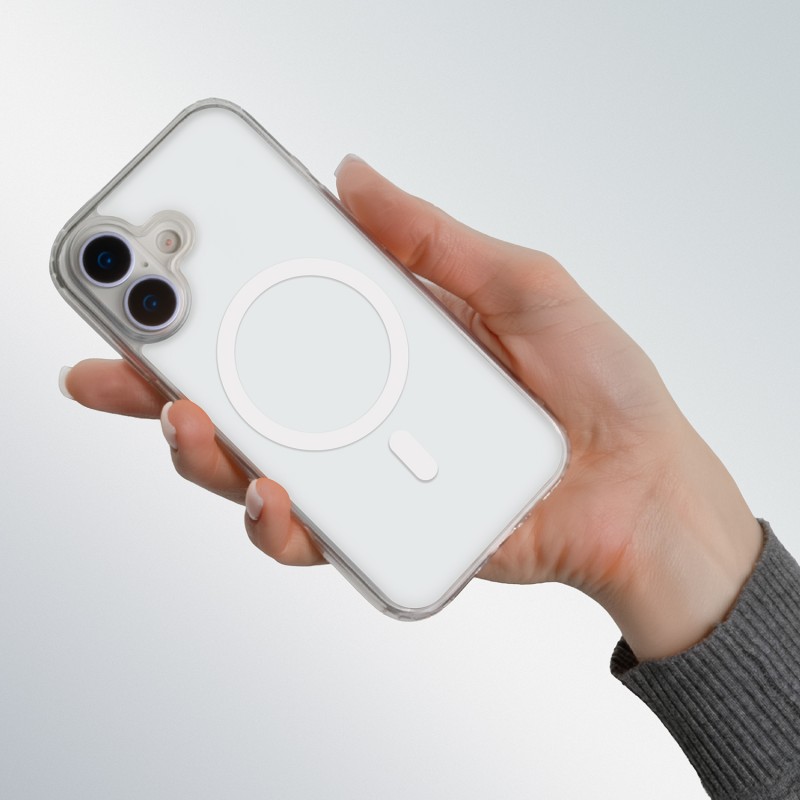 Капак Lowkey Mag за iPhone 17 Pro 6.3" бял