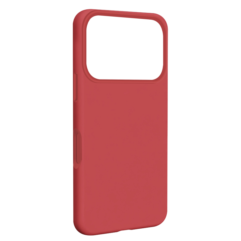 Калъф Etteri Silicone Mag за iPhone 17 Pro Max, малинов