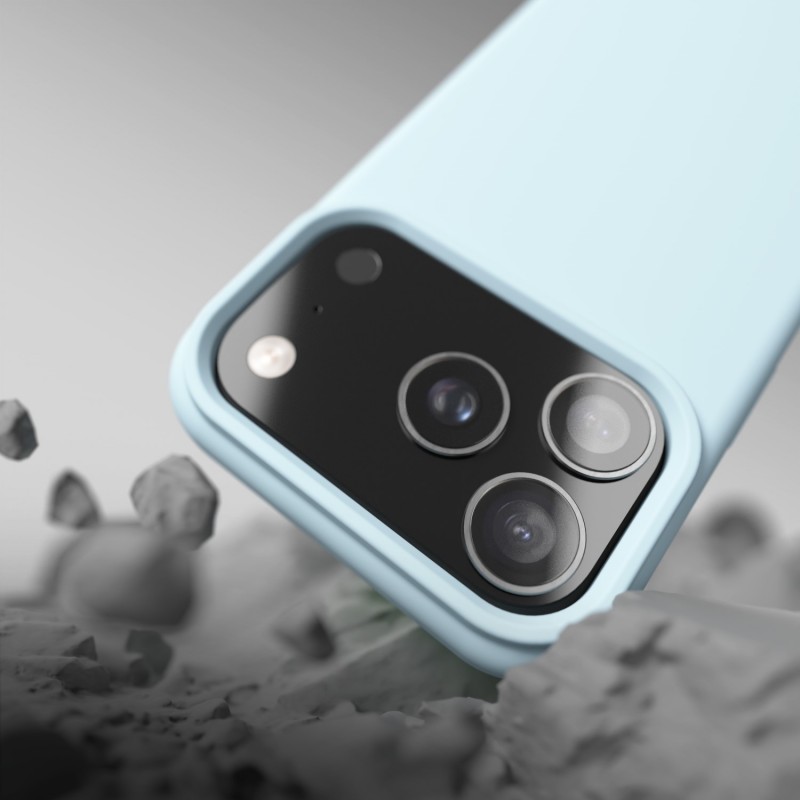 Калъф Etteri Silicone Mag за iPhone 17 Pro Max светло син