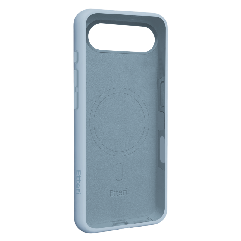 Калъф Etteri Silicone Mag за iPhone 17 Air, светло син