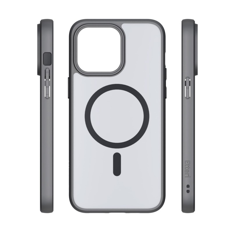 Калъф Etteri Matt Mag за iPhone 14 6.1" черен