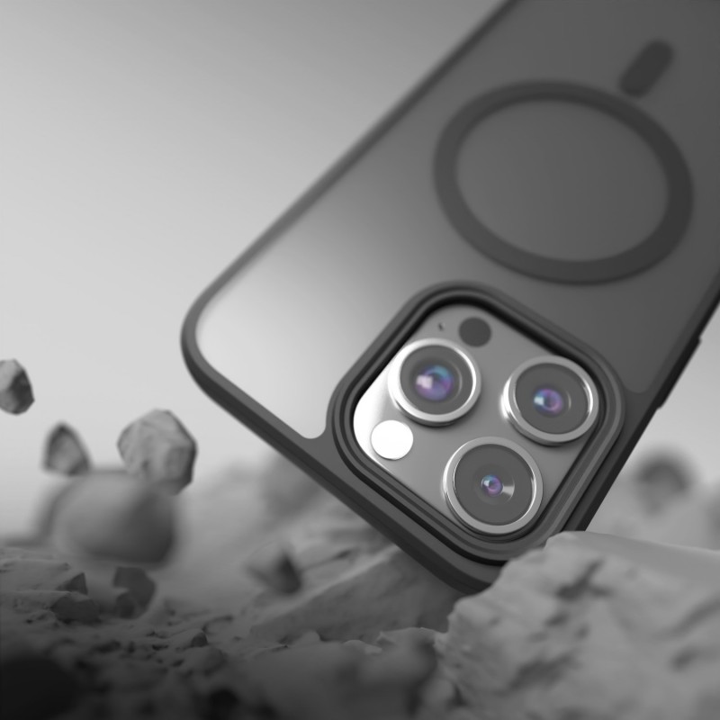 Оверлей Etteri Matt Mag за iPhone 14 Pro 6.1" черен
