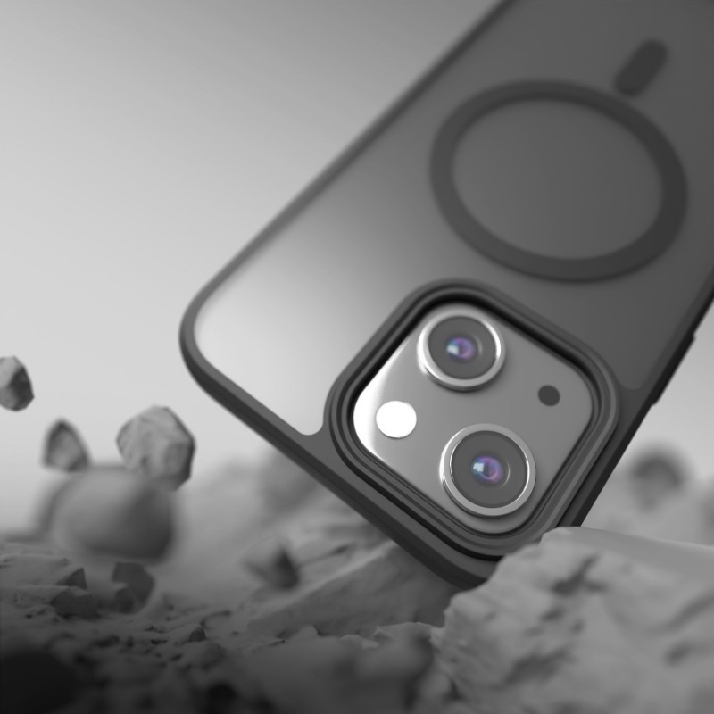 Калъф Etteri Matt Mag за iPhone 15 6.1" черен