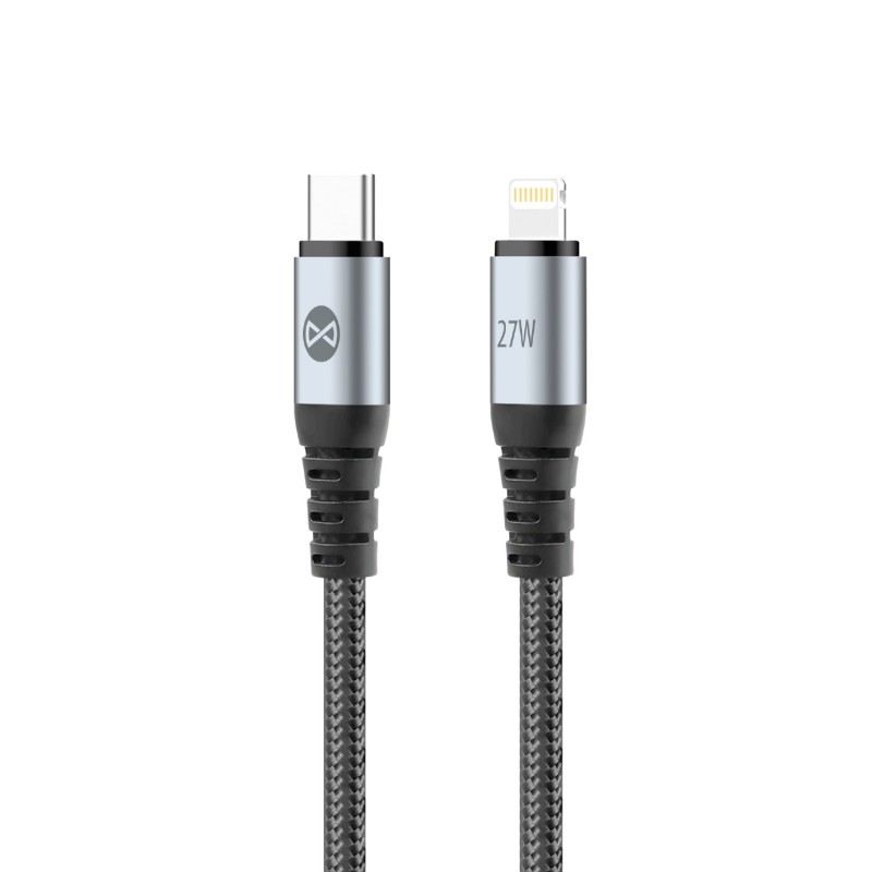 Forever кабел Braix USB-C - Lightning 1,0 m 27W черен