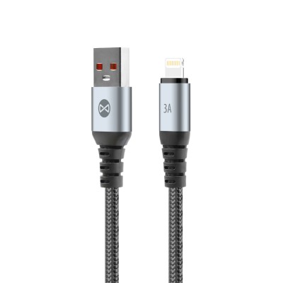 Forever кабел Braix USB - Lightning 1,0 m 3A черен