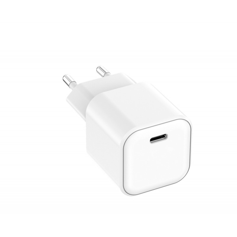 Стенно зарядно Setty USB-C 35W LSGaN-C-350 бяло
