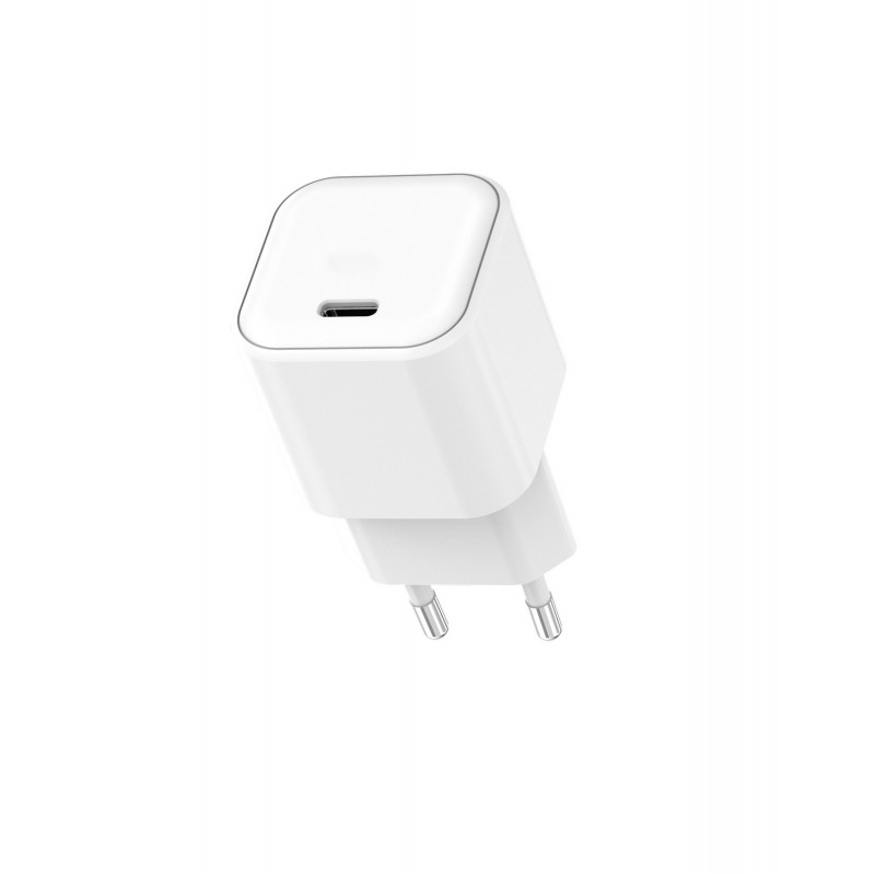 Стенно зарядно Setty USB-C 35W LSGaN-C-350 бяло