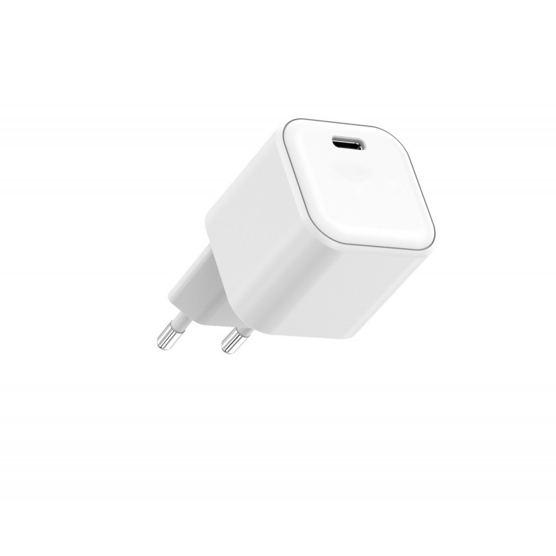 Стенно зарядно Setty USB-C 35W LSGaN-C-350 бяло
