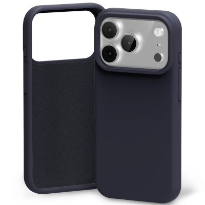 Силиконов калъф Mercury за iPhone 17 Pro / 18 Pro тъмносин