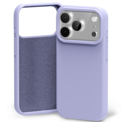 Силиконов калъф Mercury за iPhone 17 Pro / 18 Pro лавандула сив