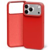 Силиконов калъф Mercury за iPhone 17 Pro Max / 18 Pro Max червен