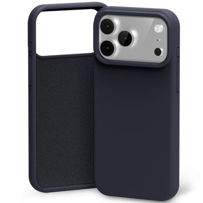 Силиконов калъф Mercury за iPhone 17 Pro Max / 18 Pro Max тъмносин