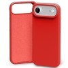 Силиконов калъф Mercury за iPhone 17 Air червен