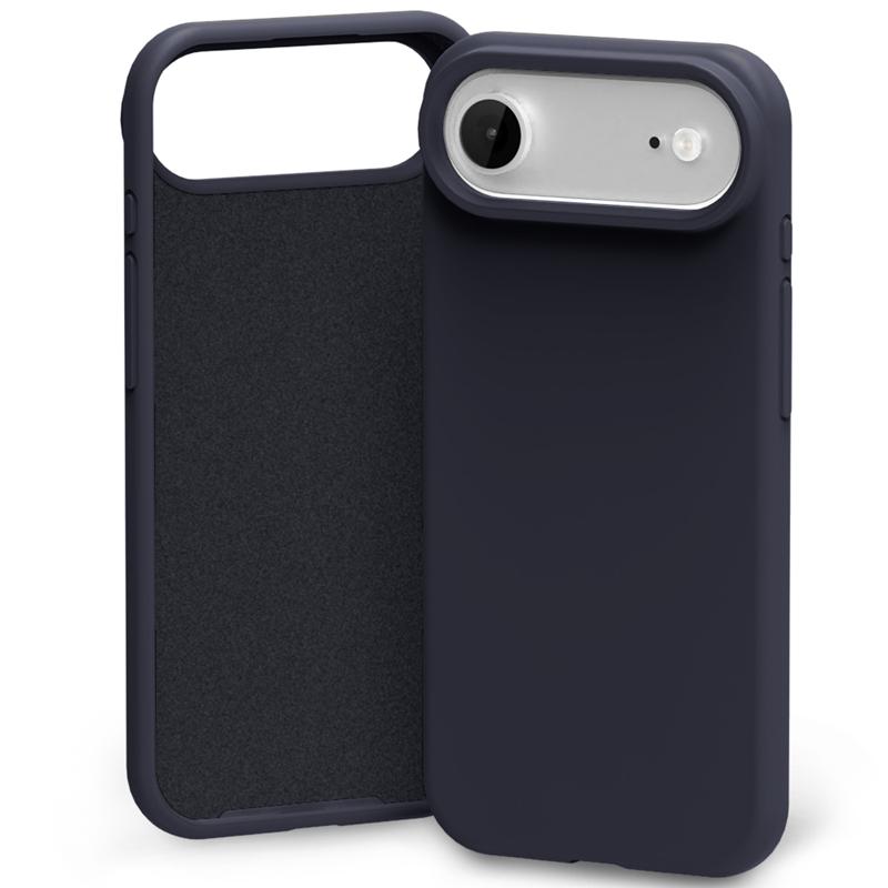 Силиконов калъф Mercury за iPhone 17 Air, тъмносин