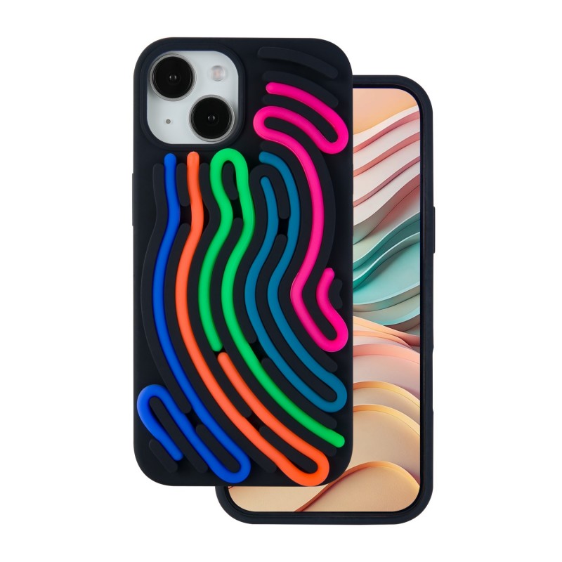 Калъф DIY Snake за iPhone 12 / 12 Pro 6.1" черен