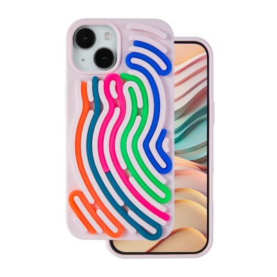 Направи си сам Snake cover за iPhone 12 / 12 Pro 6.1" розов