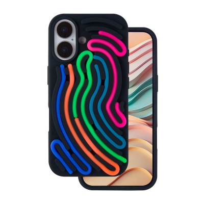 Калъф DIY Snake за iPhone 17 6.3" черен