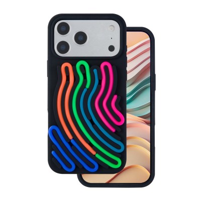 Калъф DIY Snake за iPhone 17 Pro 6.3" черен