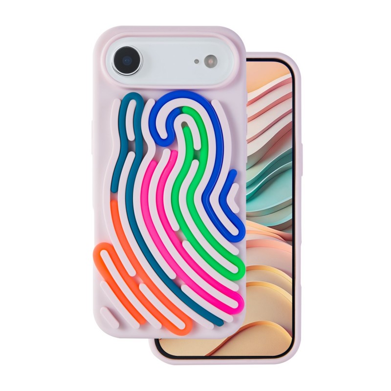 Направи си сам Snake cover за iPhone 17 Air 6.6" розов