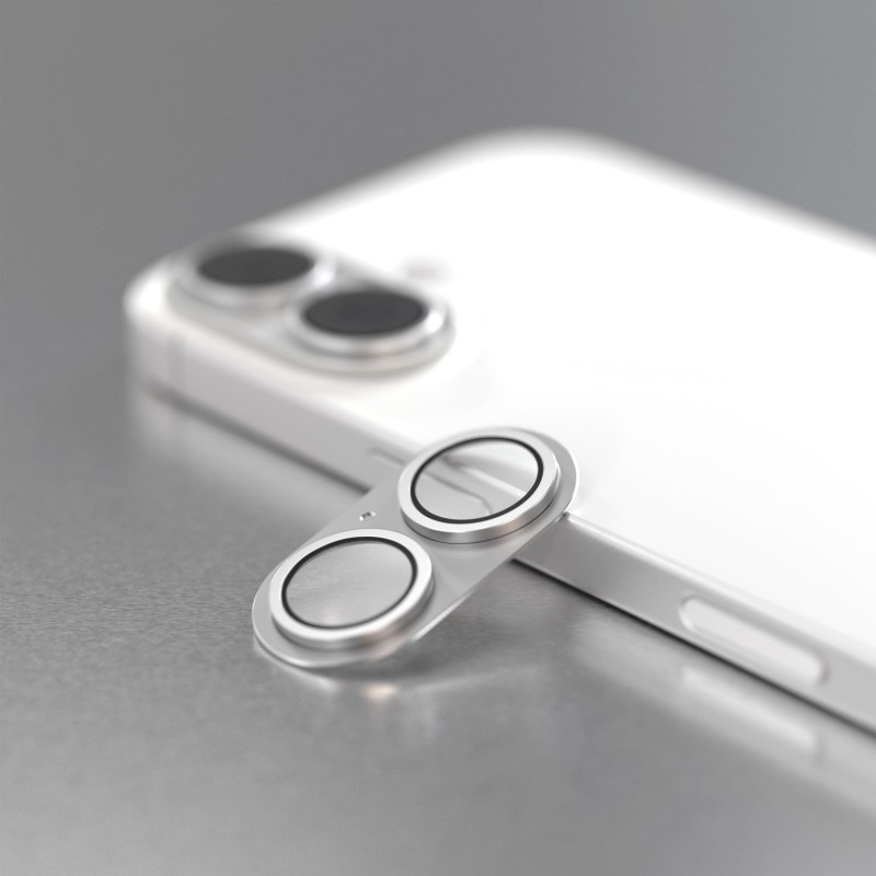 Пълна защита на камерата Etteri за iPhone 17 зелен