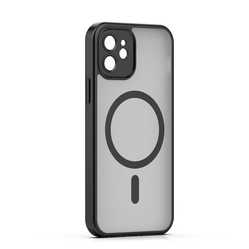 Mag Matt cover за iPhone 12 6.1" черна защита на камерата
