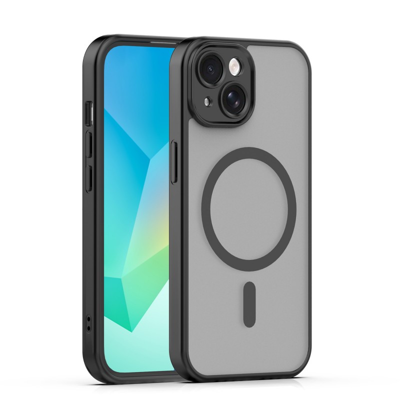 Mag Matt cover за iPhone 13 6.1" черна защита на камерата